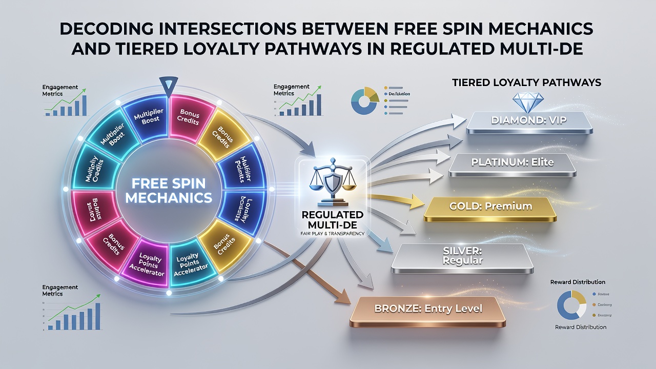 Darstellung der Synchronisation von Free Spins und Treuepunkten über verschiedene Endgeräte hinweg